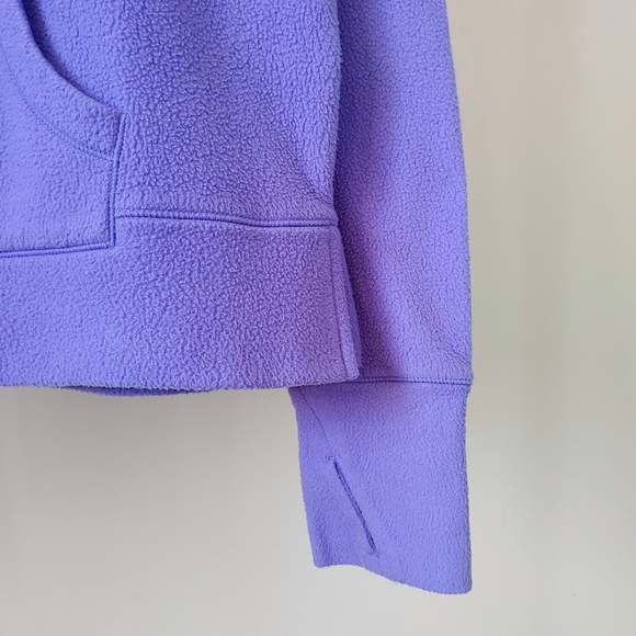 Victoria's Secret Fleece Hoodie Purple Size Small - Picture 9 of 15